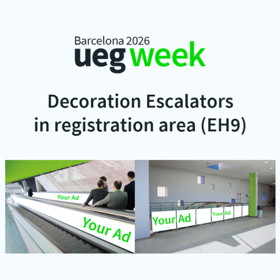 Decoration Escalators in registration area EH9