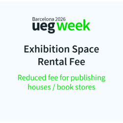 Exhibition Space Rental Fee - Reduced fee for publishing houses / book stores (per sqm net) 