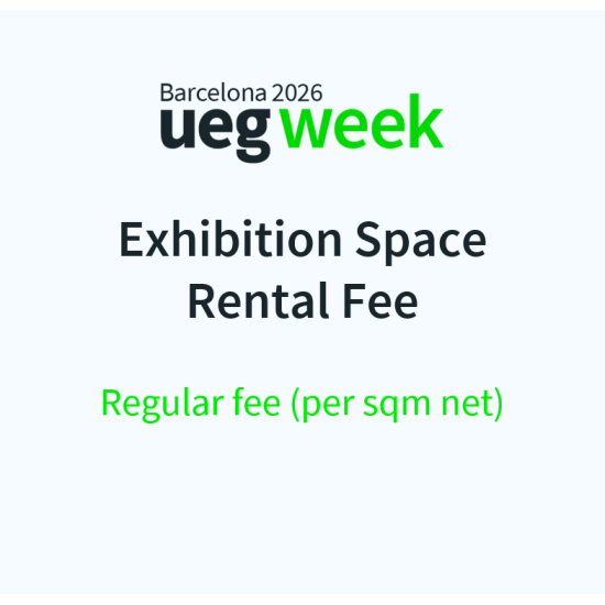 Exhibition Space Rental Fee - Regular fee (per sqm net) 