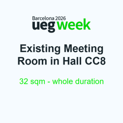 Existing  Meeting Room in Hall CC8 - 32 sqm - whole duration