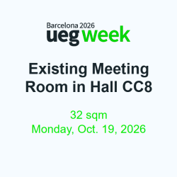Existing Meeting Room in Hall CC8 - 32 sqm - Monday, October 19