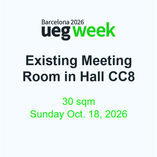 Existing Meeting Room in Hall CC8 - 30 sqm - Sunday, October 18
