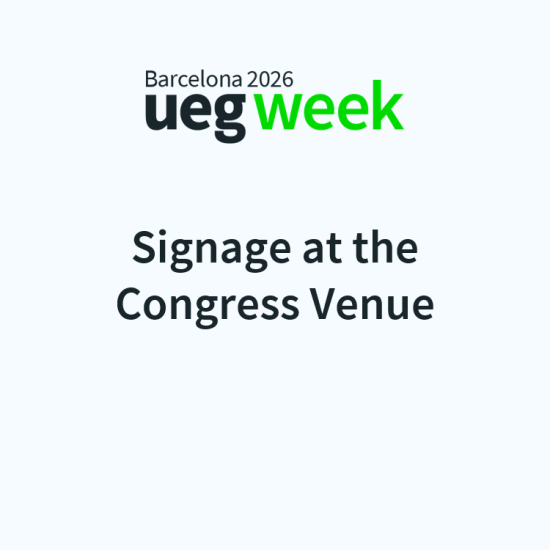 Signage at the Congress Venue