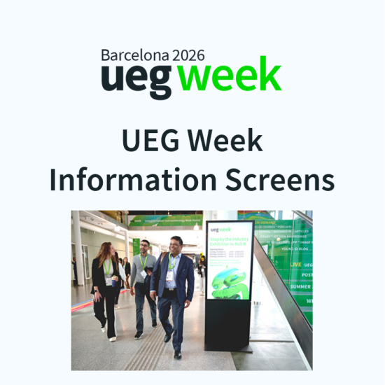 UEG Week Information Screens
